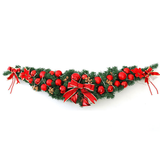8.8ft Christmas Artificial Moon Model Vines, Christmas Garland Fireplace Ornament, Christmas Fake Plants for Wall, Garden, Party & Home Christmas Tree, Perfect Christmas Decorations& Fall Decor