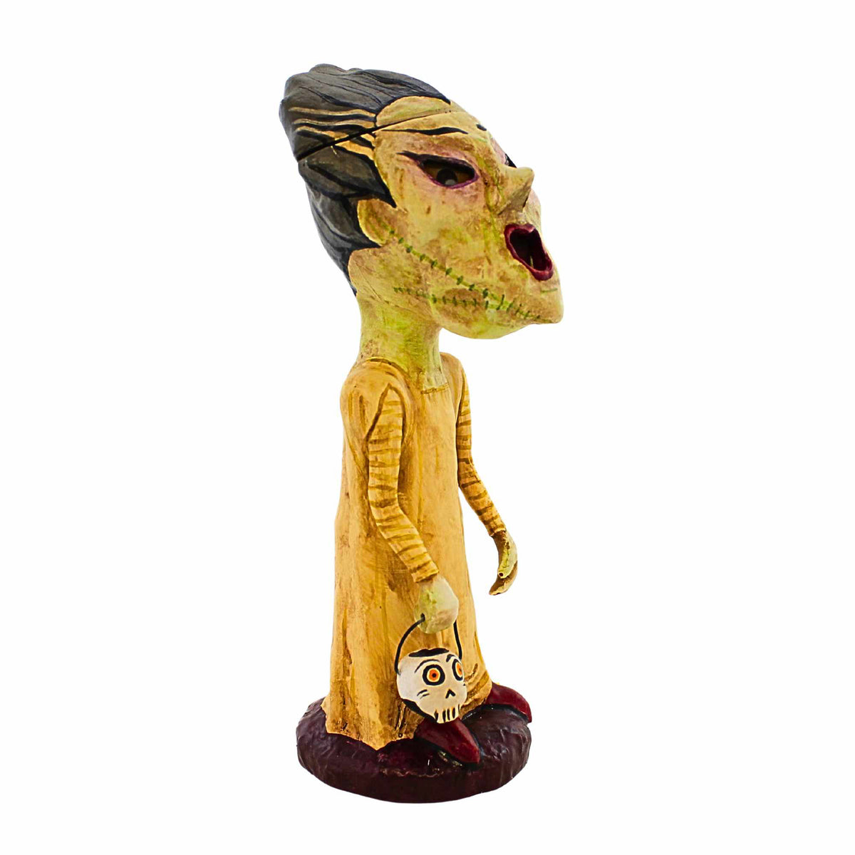 Jorge De Rojas 9.25In Bridezilla, Polyresin, Halloween Skull 43042
