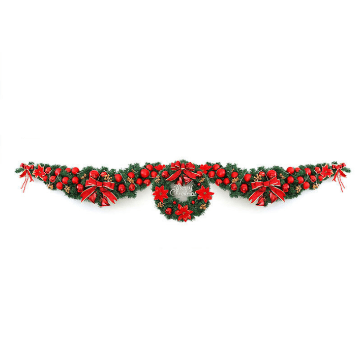 8.8ft Christmas Artificial Moon Model Vines, Christmas Garland Fireplace Ornament, Christmas Fake Plants for Wall, Garden, Party & Home Christmas Tree, Perfect Christmas Decorations& Fall Decor