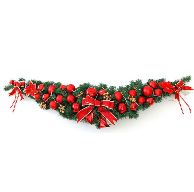 8.8ft Christmas Artificial Moon Model Vines, Christmas Garland Fireplace Ornament, Christmas Fake Plants for Wall, Garden, Party & Home Christmas Tree, Perfect Christmas Decorations& Fall Decor