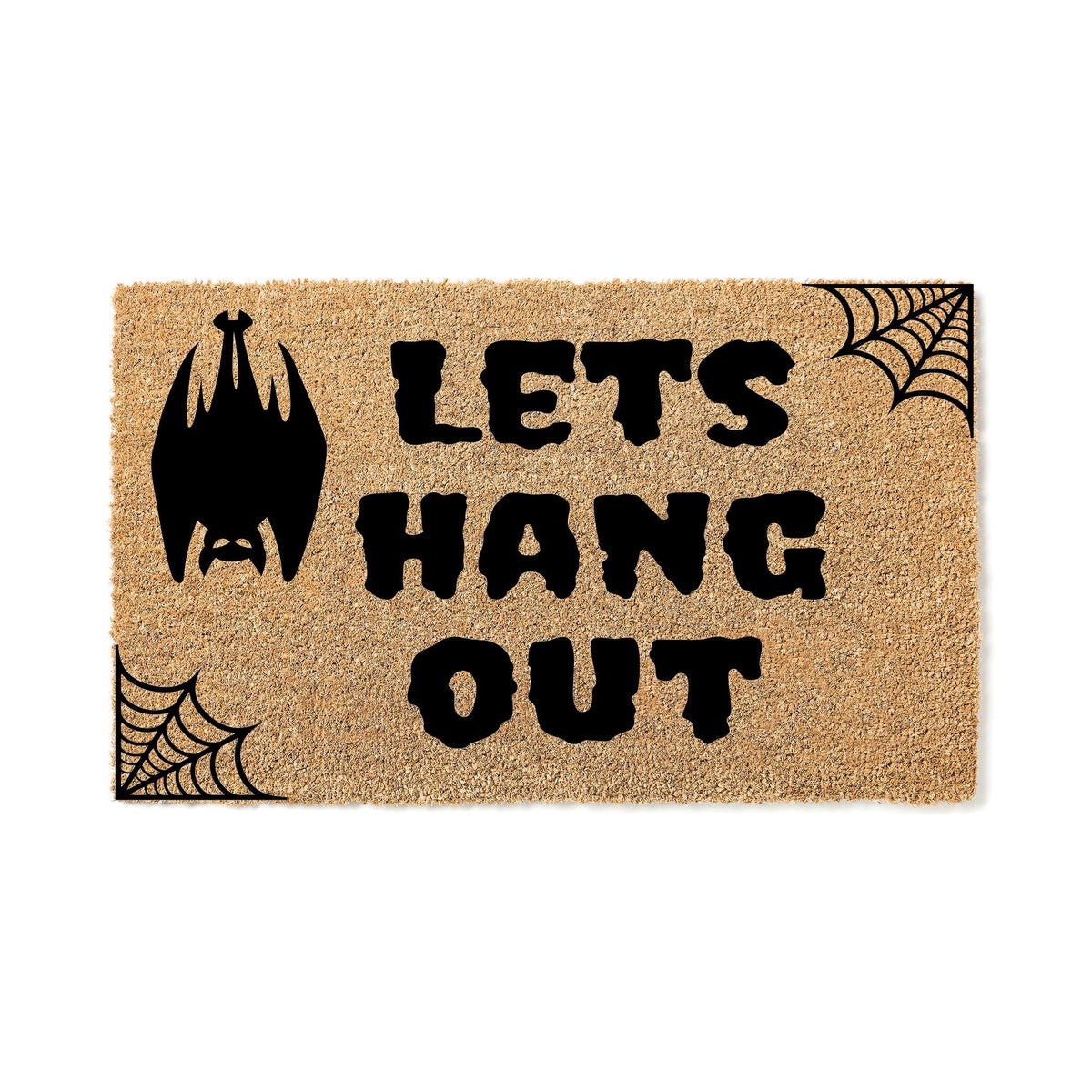 Funny Halloween Doormat - Lets Hang Out Welcome Door Mat (36" x 72")