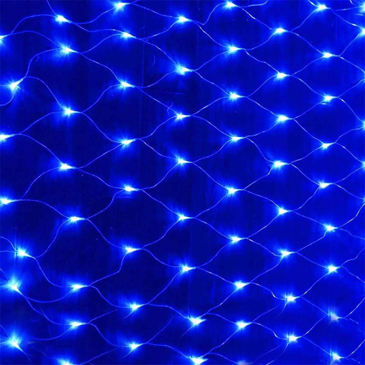 Garden Net Lights- Battery Operated 672 LED Waterproof Net Mesh Lights with 8 Modes- 6x4M Fairy String Lights for Outdoor Indoor Christmas Tree- Bush- Backyard- Garden- Party Décor.