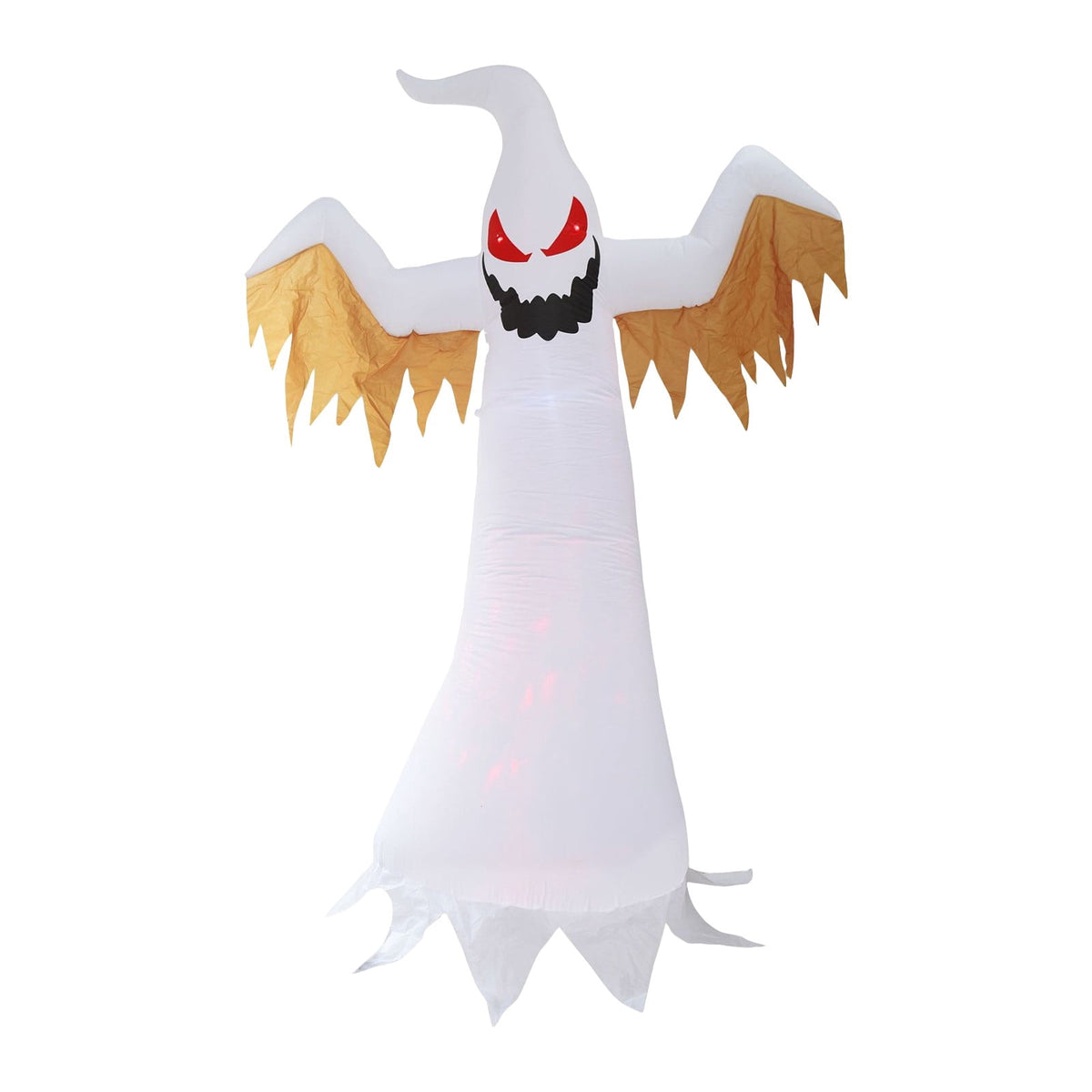 7.8 Feet Scary Halloween Decorations Outdoor Light Up Halloween Decorations Inflatables Spooky Ghost for Yard Lawn Halloween Party