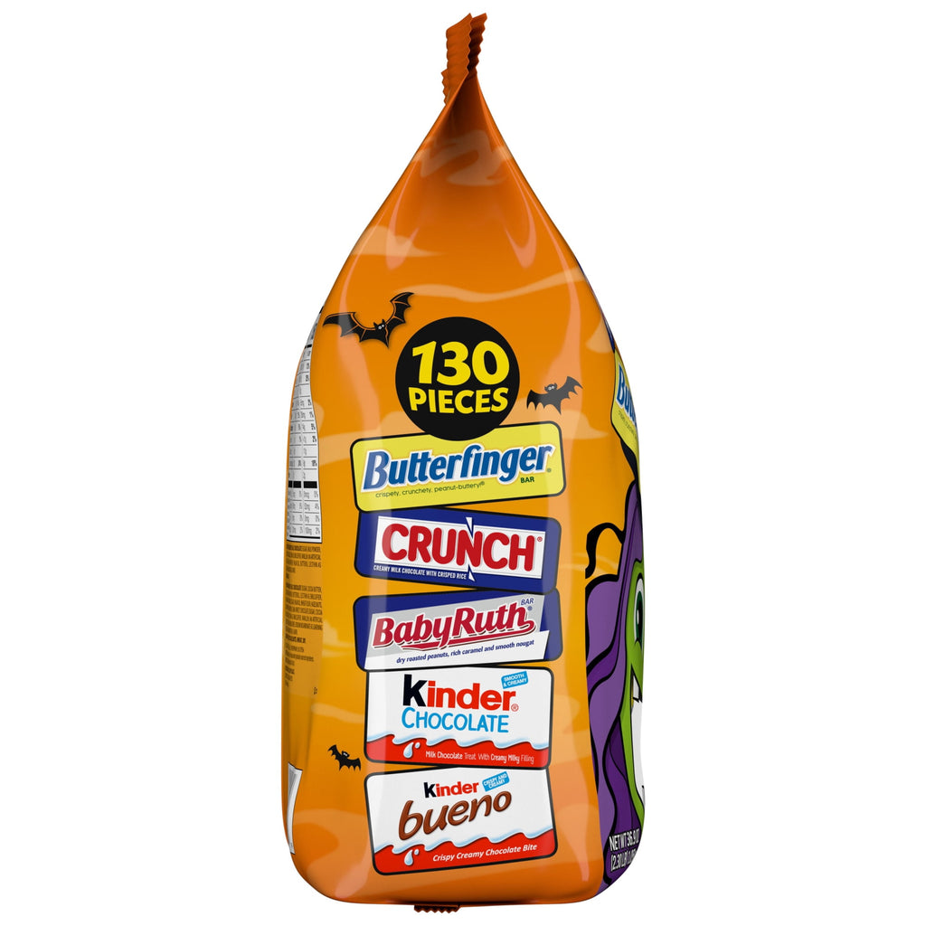(3 pack) Butterfinger, CRUNCH, Baby Ruth & More Halloween Candy Chocolate-y, 36.9 oz