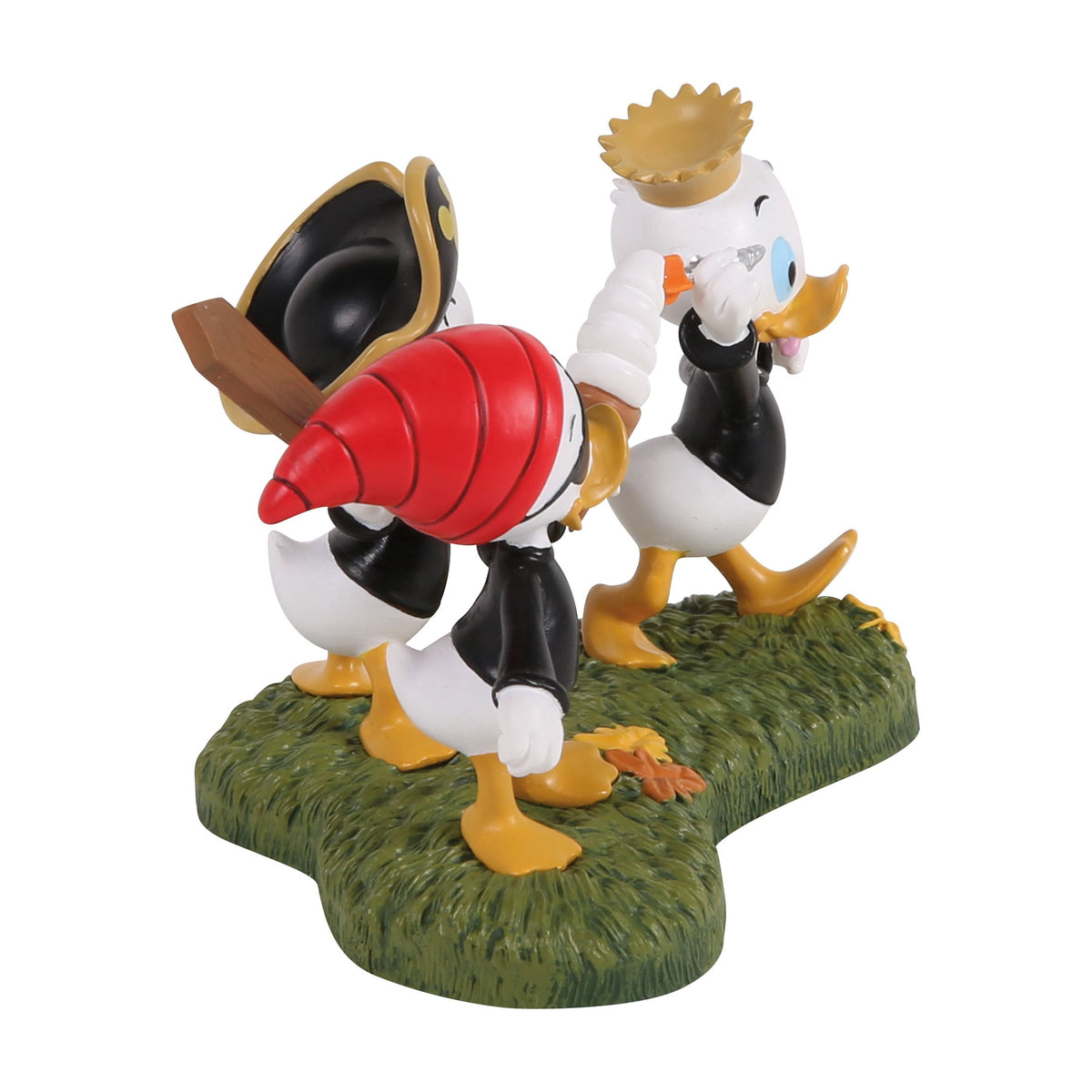 Department 56 Disney Village Huey Dewey Louie Take A Chance Halloween Accessory Figurine, Multicolor 2.4in H